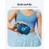 Anker Soundcore Select 4 Go Bluetooth Shower Speaker by Anker, IP67 Waterproof/Dustproof, Ultra-Portable Speaker, Wireless, 20H Playtime, Floatable, Powerful Sound, Electronics for Outdoors/Home/Travel- Blue
